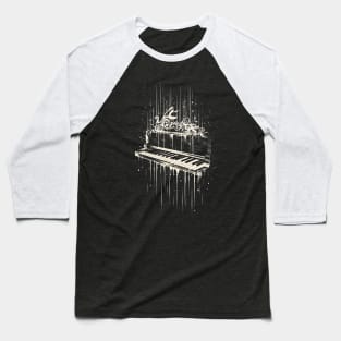 Piano Baseball T-Shirt